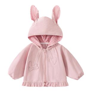 女童外套宝宝春秋季巨好看2026新款春装韩系洋气独特漂亮儿童衣服