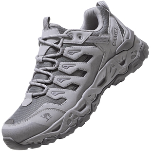 骆驼魔岩2.0登山鞋男新款透气男鞋轻便防滑徒步鞋运动爬山鞋子女