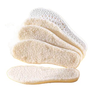 儿童运动鞋垫保暖加绒吸汗男女童宝宝小孩专用可裁剪冬季羊毛鞋垫