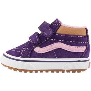 Vans范斯童鞋官方 MTE SK8-Mid Reissue V紫色户外加厚小童登山鞋