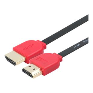 CYK高柔高清线兼容HDMI线K扁平面条线机顶盒电脑电视连接视频线2m