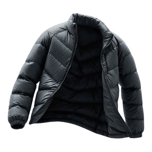 森马羽绒服男三防外套轻量薄款羽绒内胆立领上衣2025新款冬装保暖