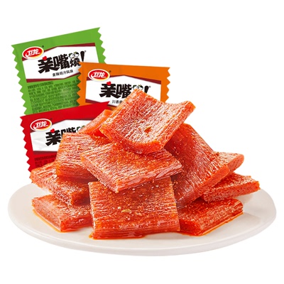 卫龙亲嘴烧辣条休闲解馋