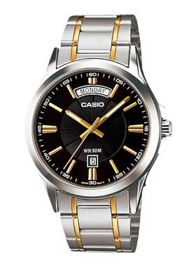 卡西欧/CASIO 复古商务简约男士指针防水石英腕表 MTP-1381D-7A