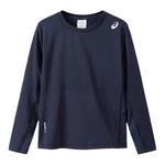 亚瑟士长袖T恤童装男童2025秋季新款运动休闲舒适吸湿速干针织衫