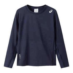 亚瑟士长袖T恤童装男童2025秋季新款运动休闲舒适吸湿速干针织衫