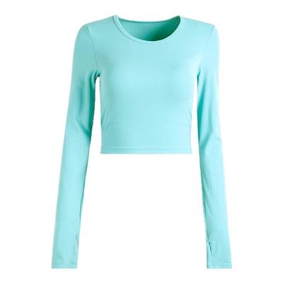 排扣性感美背内衣短款健身服