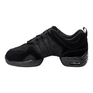 Sansha法国三沙拼接现代舞鞋分底气垫网面运动舞蹈鞋女广场舞鞋