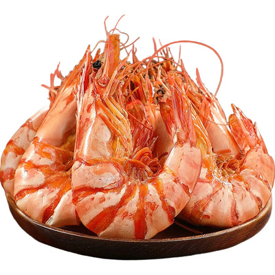 配料干净特大烤海虾！不卖养殖虾