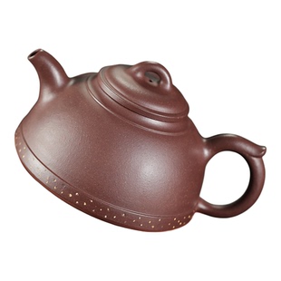 苏蔻宜兴吴涛《半月金砂》原矿紫泥紫砂壶功夫茶具高档套装全手工