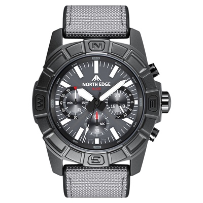 NORTHEDGE光动能石英手表防水