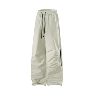 班尼路SK工装裤男秋季新款户外速干登山裤百搭宽松直筒休闲裤男MS