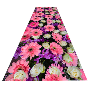 3d走廊过道地毯长条厨房垫楼梯进门口飘窗地垫家用防滑可剪裁定制