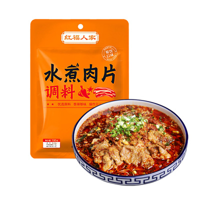 红福人家调料包水煮肉片毛血旺