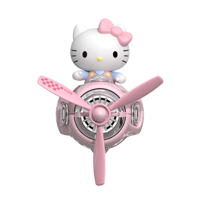 新款kitty车载香氛持久淡香
