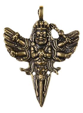 黄铜金刚柱降魔杵普巴柱