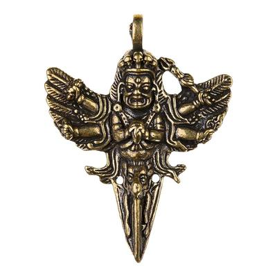 黄铜金刚柱降魔杵普巴柱