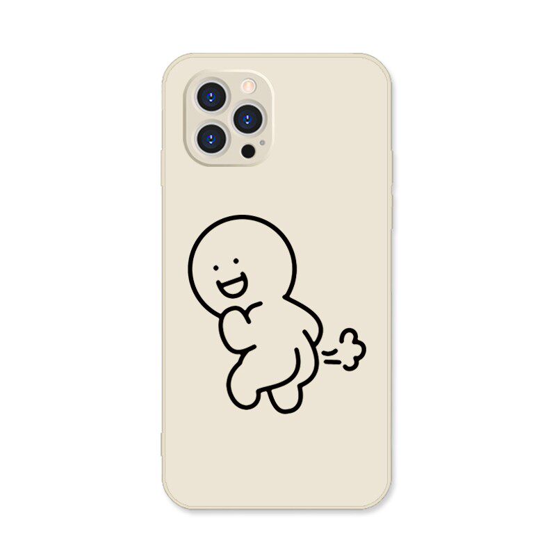 放屁火柴人iPhone16promax苹果17Air小米15华为p70搞怪mate60荣耀300红米K80适用vivo简