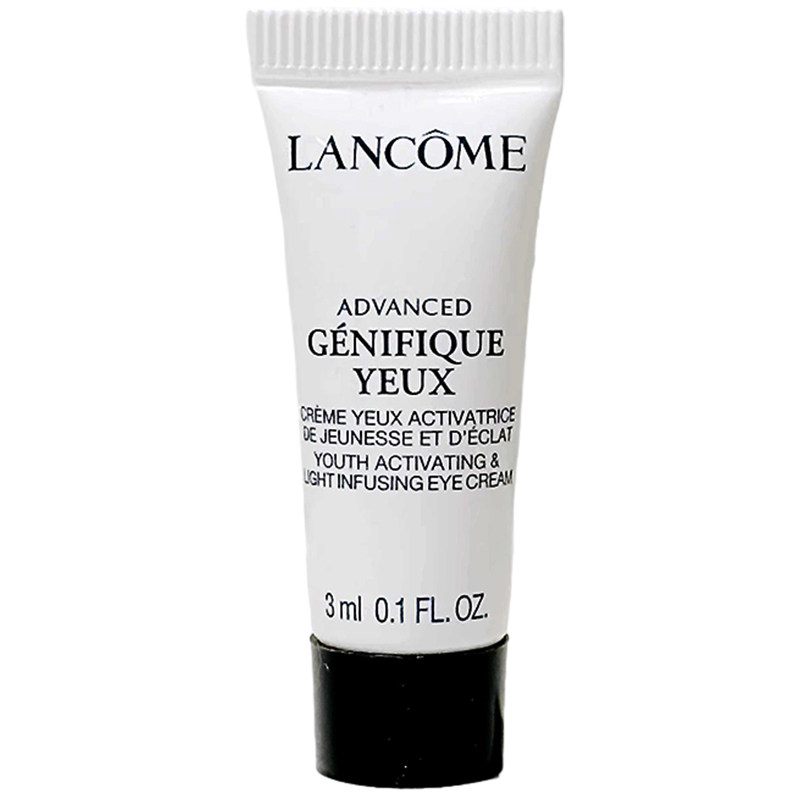 兰蔻肌底焕亮眼霜小黑瓶发光眼霜小样3ml淡化细纹黑眼圈紧致