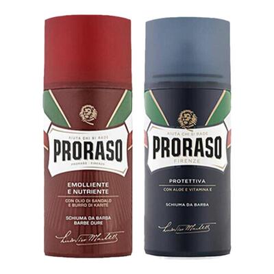 PRORASO男士剃须泡沫即喷即用