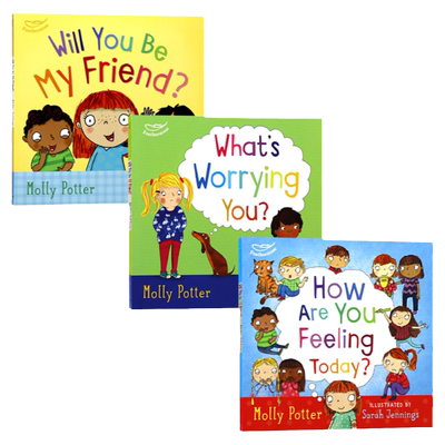MollyPotter情绪管理绘本3册