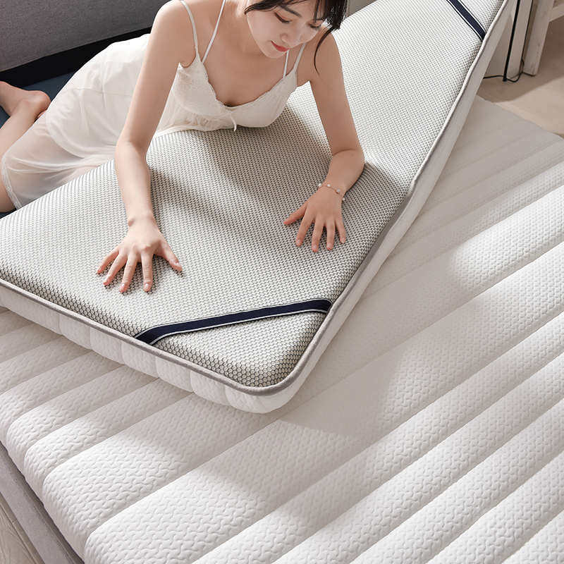 乳胶床垫软垫家用可折叠学生宿舍单人1米5一130宽135x200cm190五2