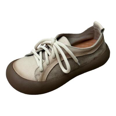 真皮女鞋平底鞋2026春夏新款