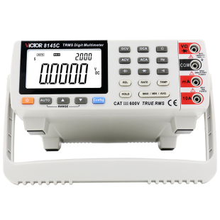 胜利台式万用表高精度6位半数字万能表5位半数显式带电脑接口