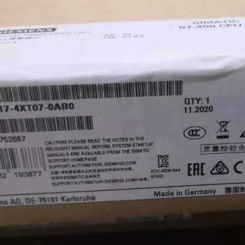 议价全新6ES7417-4XT07-0AB0CPU 417-4中央处理单元6ES74174XT070