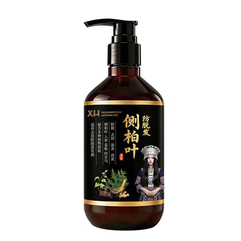 侧柏叶生姜防脱洗发水密发固发