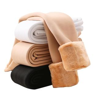 舞蹈袜女童秋冬款练功专用白色打底裤一体薄绒儿童连裤袜加绒加厚