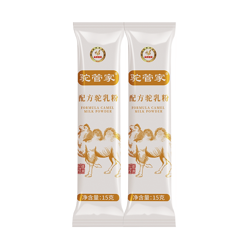 【试用活动】驼管家骆驼奶粉新疆正宗高钙高蛋白驼乳粉15g*2条