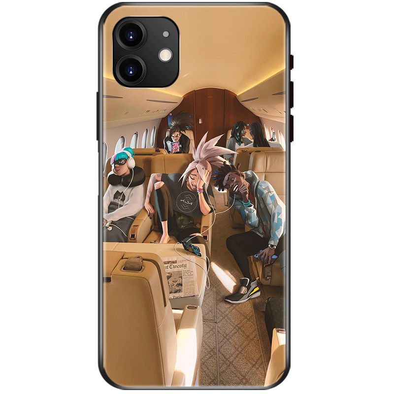 苹果iphone11亚索卡莎kda手机壳