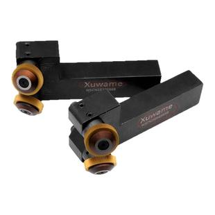 包邮数控车床滚花刀镀钛加硬网纹车花刀2520双轮网纹切削式滚花刀