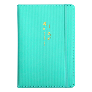 笔记本本子加厚带扣皮质记事本商务人士简约大学生a5会议记录本文艺精致复古日记本办公用超厚工作厚本子皮面