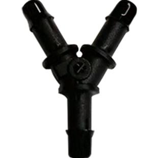 Y型 T型三通宝塔接头 软管 水管微型接头连接 联接 斜三叉 桑连