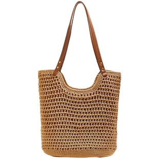 兰诺草编包女包2025年新款大容量海边度假沙滩托特包单肩手提包包