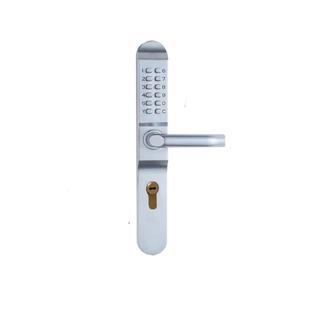 双面密码入户门断桥铝机械密码锁户外防水铁门花园大门锁铝合金门