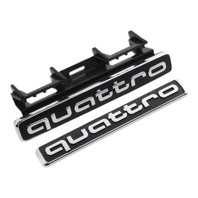 奥迪A4LA6L中网四驱标quattro