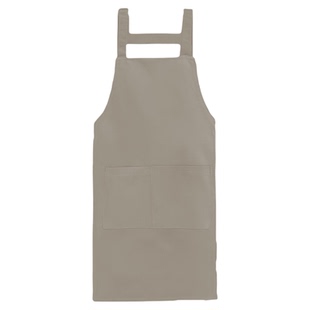 新款帆布围裙厨房家用奶茶美甲卡其定制厚男士女上班工作工厂耐磨