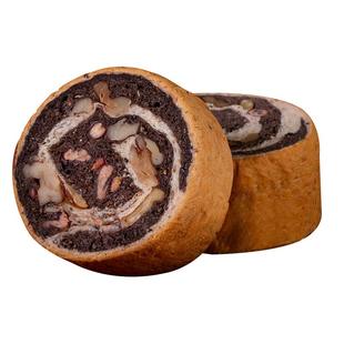 全麦车轮面包果仁坚果欧包无0添蔗糖早餐脂大列巴代餐休闲小零食