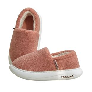 2023新款棉拖鞋女冬季包跟厚底保暖棉鞋家居鞋室内外穿加绒拖鞋男