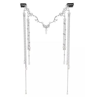 西域异域风人鱼公主流苏额头链