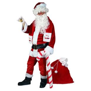 圣诞老人服装成人圣诞节主题衣服套装男女老公公爷爷cos装扮服饰
