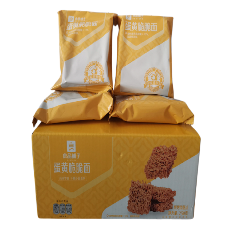 良品铺子蛋黄脆脆面250g