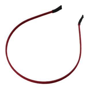 韩国气质极简风简约风发箍仿麂皮绒布料缠绕素圈细发箍铁发箍头箍