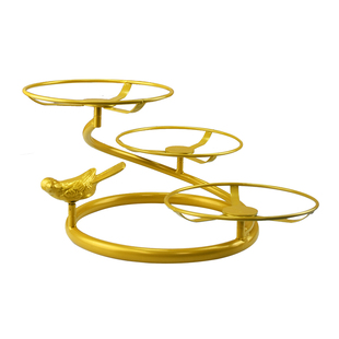 台阶式菜盘架餐桌冷盘架摆盘神器凉菜架酒店架桌面放菜架子多层架