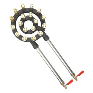 商用猛火灶炉头高压煤气灶单灶液化气灶天然气灶头沼气饭店燃气灶