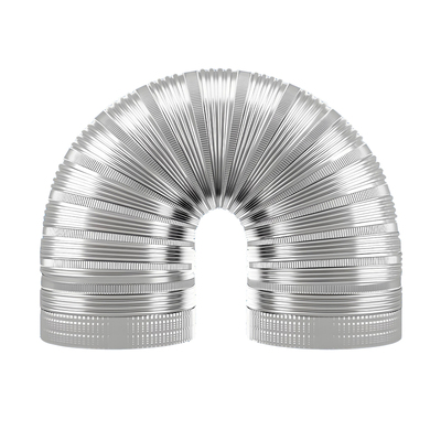 油烟机排风管纯铝加厚排气管通风管抽油烟机厨房排烟管铝烟管配件