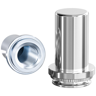 防水螺母柱304不锈钢密封压铆螺丝帽封闭盲孔螺柱BS M3M4M5M8-1-2